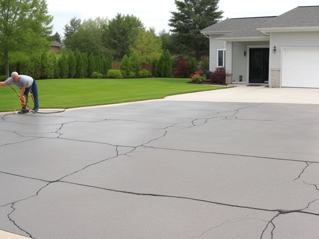 How to Repair Cracks in a Concrete Driveway: Step-by-Step Guide for a Smooth Surface