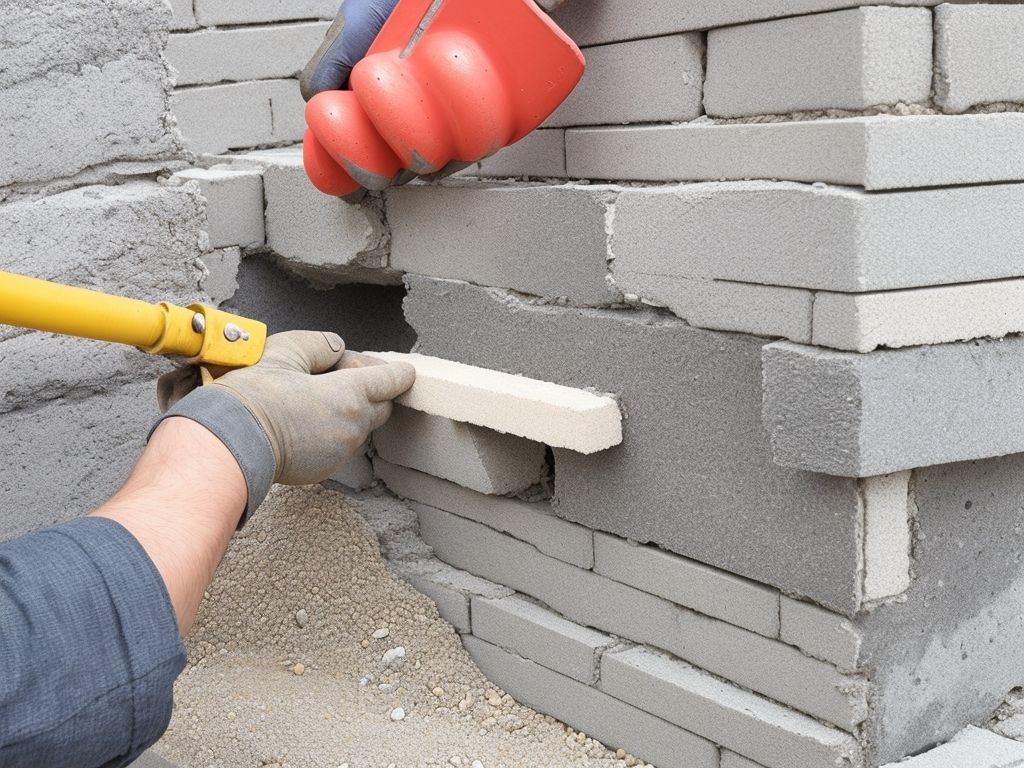 How to Repair Mortar Between Concrete Blocks: Restoring Structural Integrity with Precision