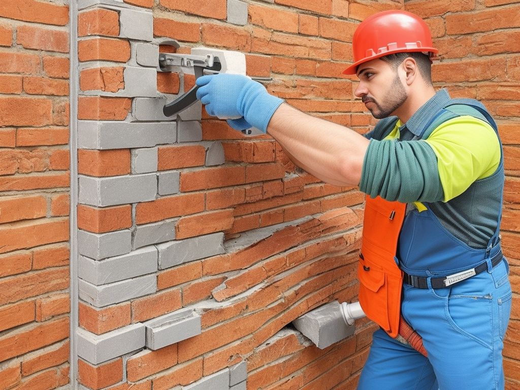 Mastering Brick and Concrete: Cutting and Filling Chases in Walls Like a Pro