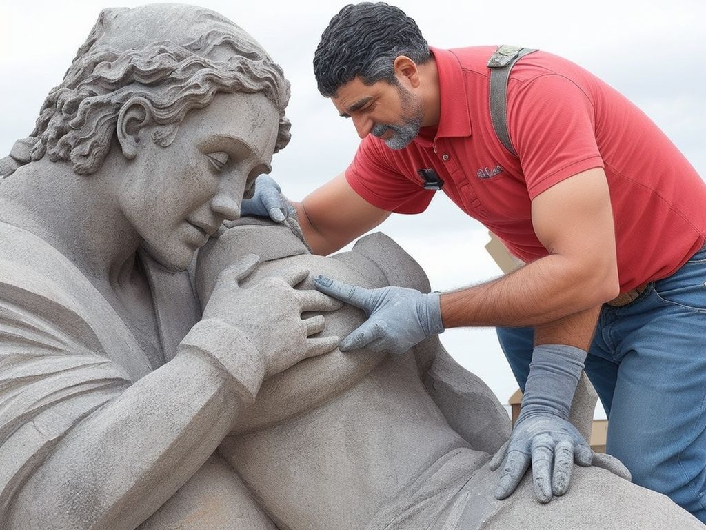 Restoring Artistic Beauty with Care: How to Repair a Concrete Statue