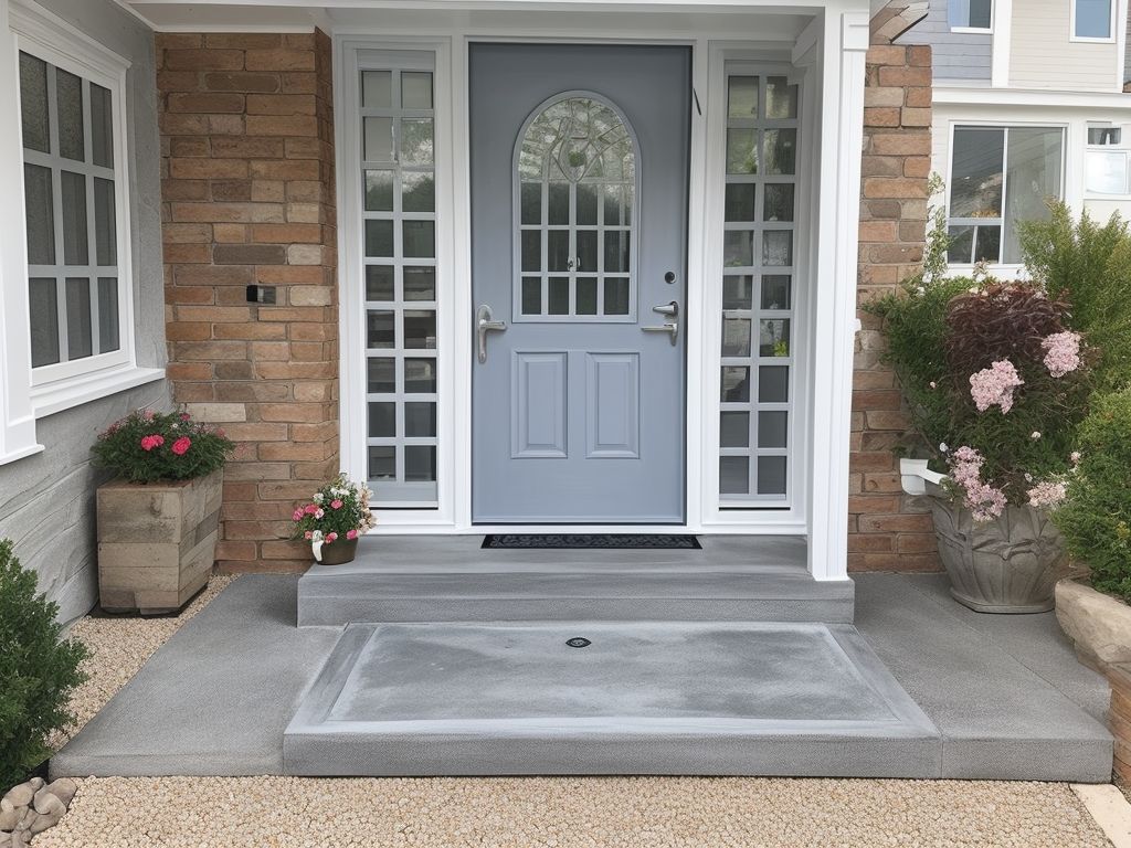 Steps for a Safe and Attractive Entrance: How to Repair a Concrete Porch